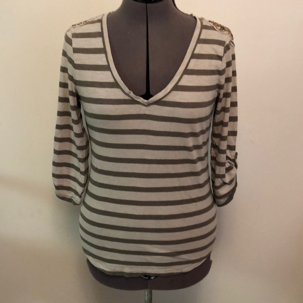 Banana republic 3/4 sleeve shirt